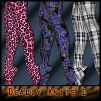 Deadly Knits: For Gizmee's knitted stockings